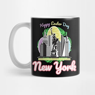 Happy Easter Day New York Mug